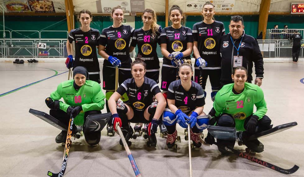 Le ragazze del Roller possono finalmente esultare Contro Vercelli il primo hurrà 