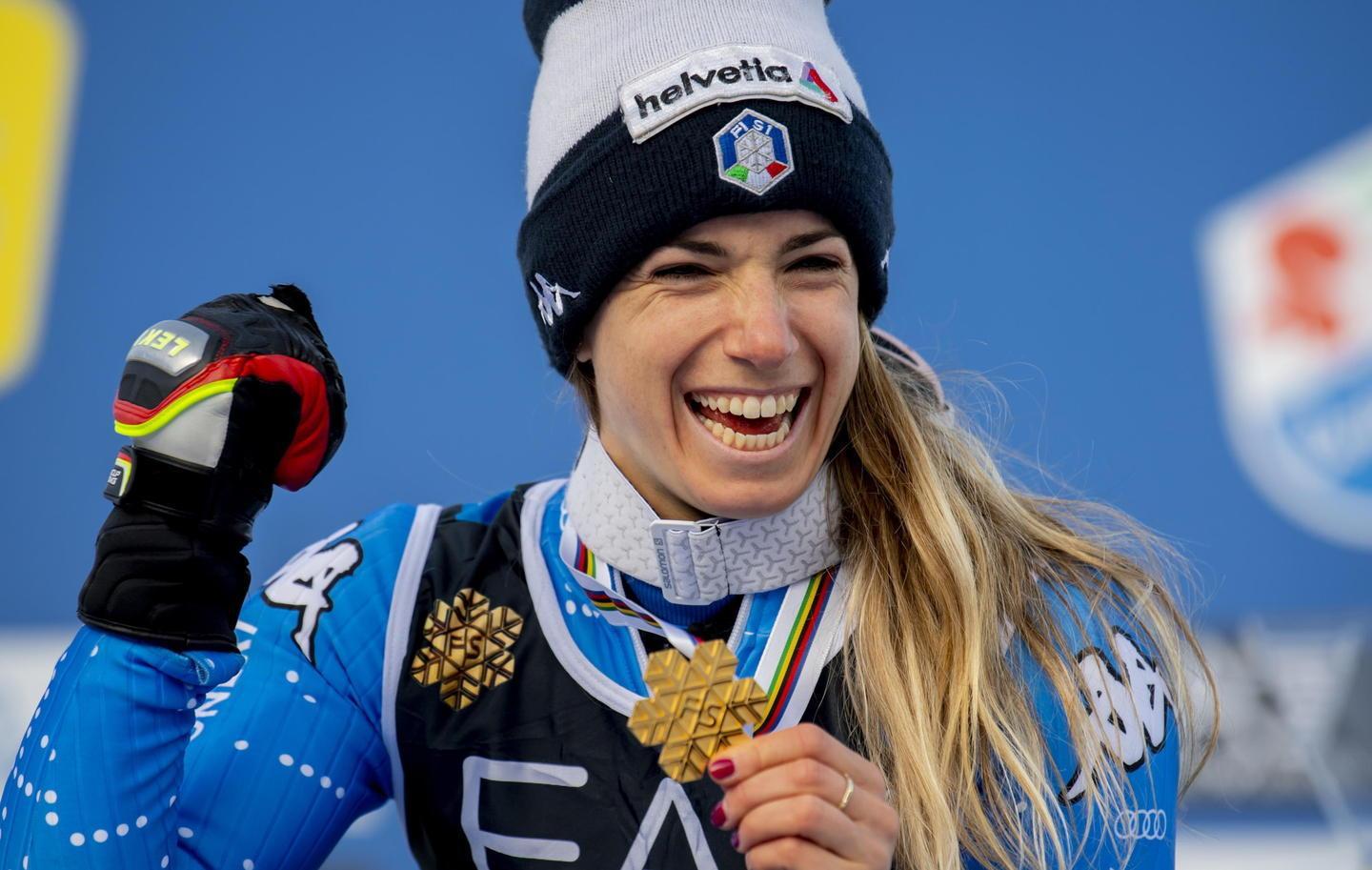 Cortina, oro liberatorio per l’Italia Per la Bassino arriva il primo trionfo