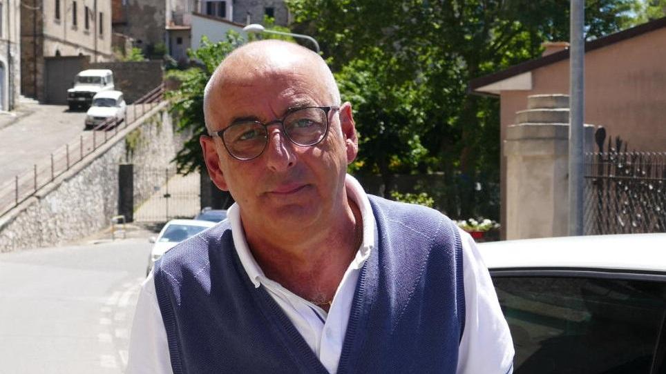 Il sindaco di Manciano Mirco Morini (foto Enzo Russo)