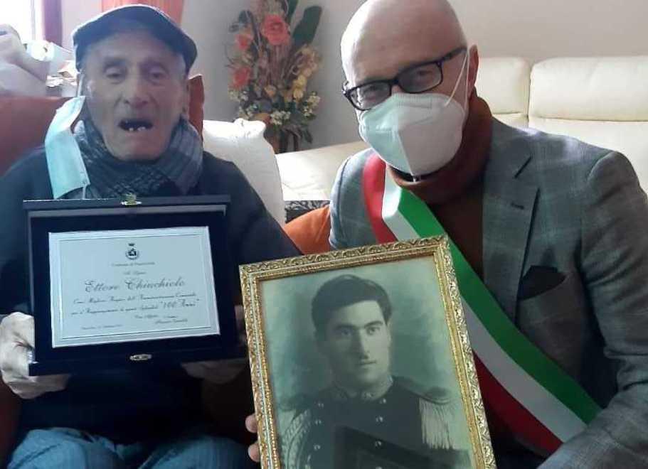Festa per i 100 anni di Ettore Chiuchiolo