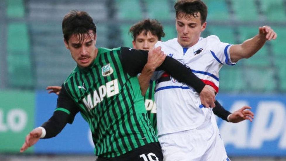 Davanti a De Zerbi la Primavera neroverde pareggia con la Samp