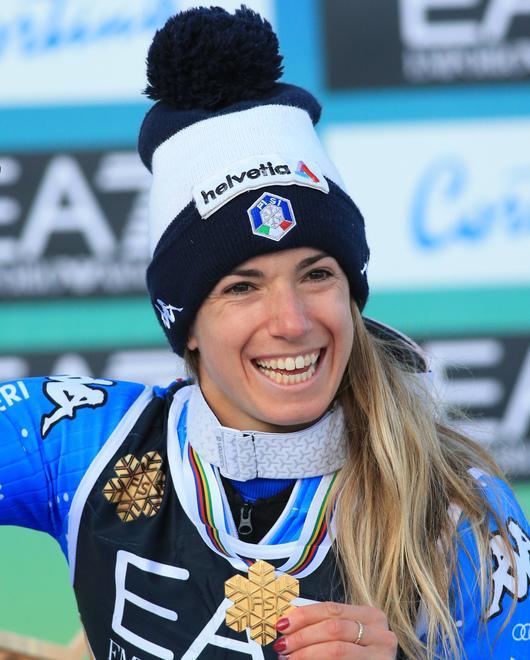 Gigante donne: Sofia Goggia a tifare Bassino e Brignone 