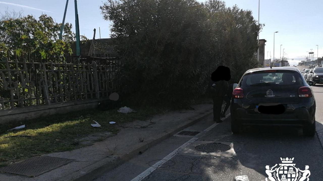 Incidente in viale Monastir, motociclista ferito gravemente 