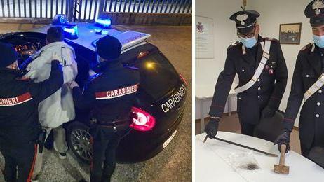 Copparo. Picchia la sorella e la insegue con un martello: arrestato dai carabinieri