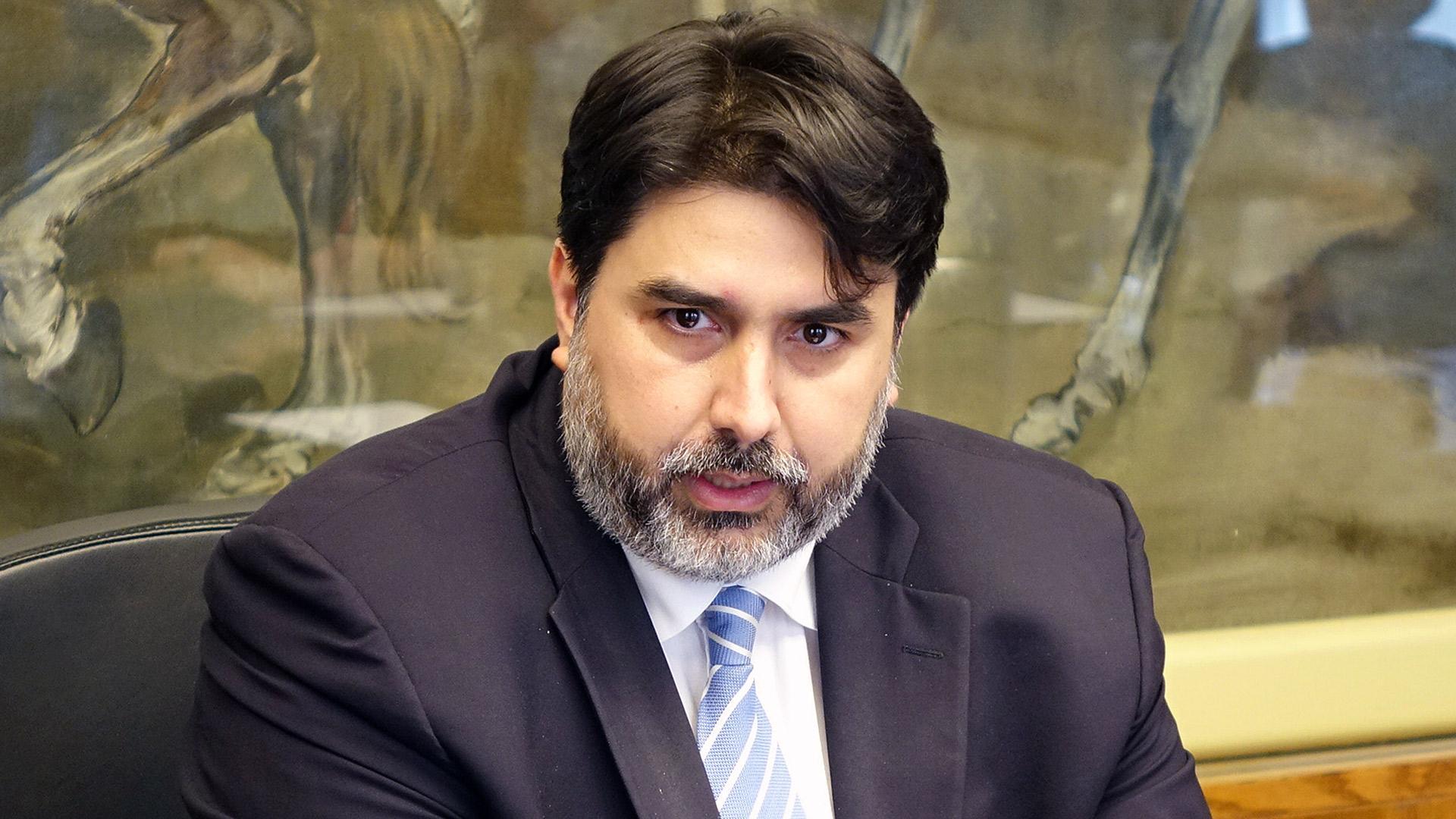 Il presidente Christian Solinas