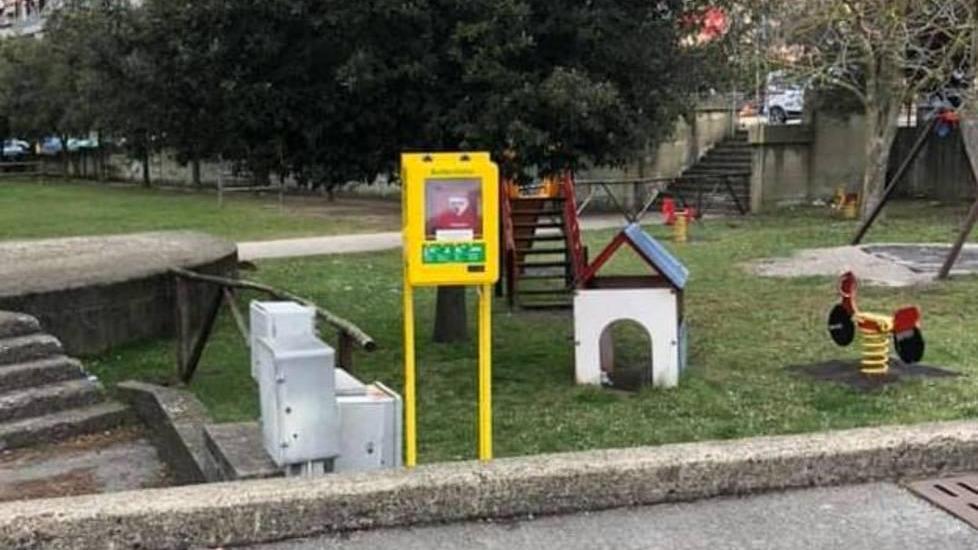 Defibrillatore donato dalla famiglia Poggiolini
