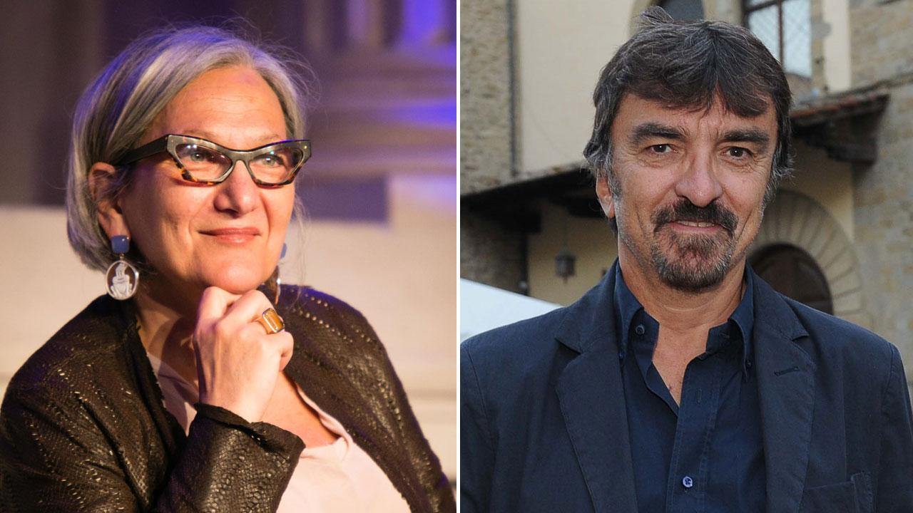 Nella foto Anna Lapini e Franco Marinoni