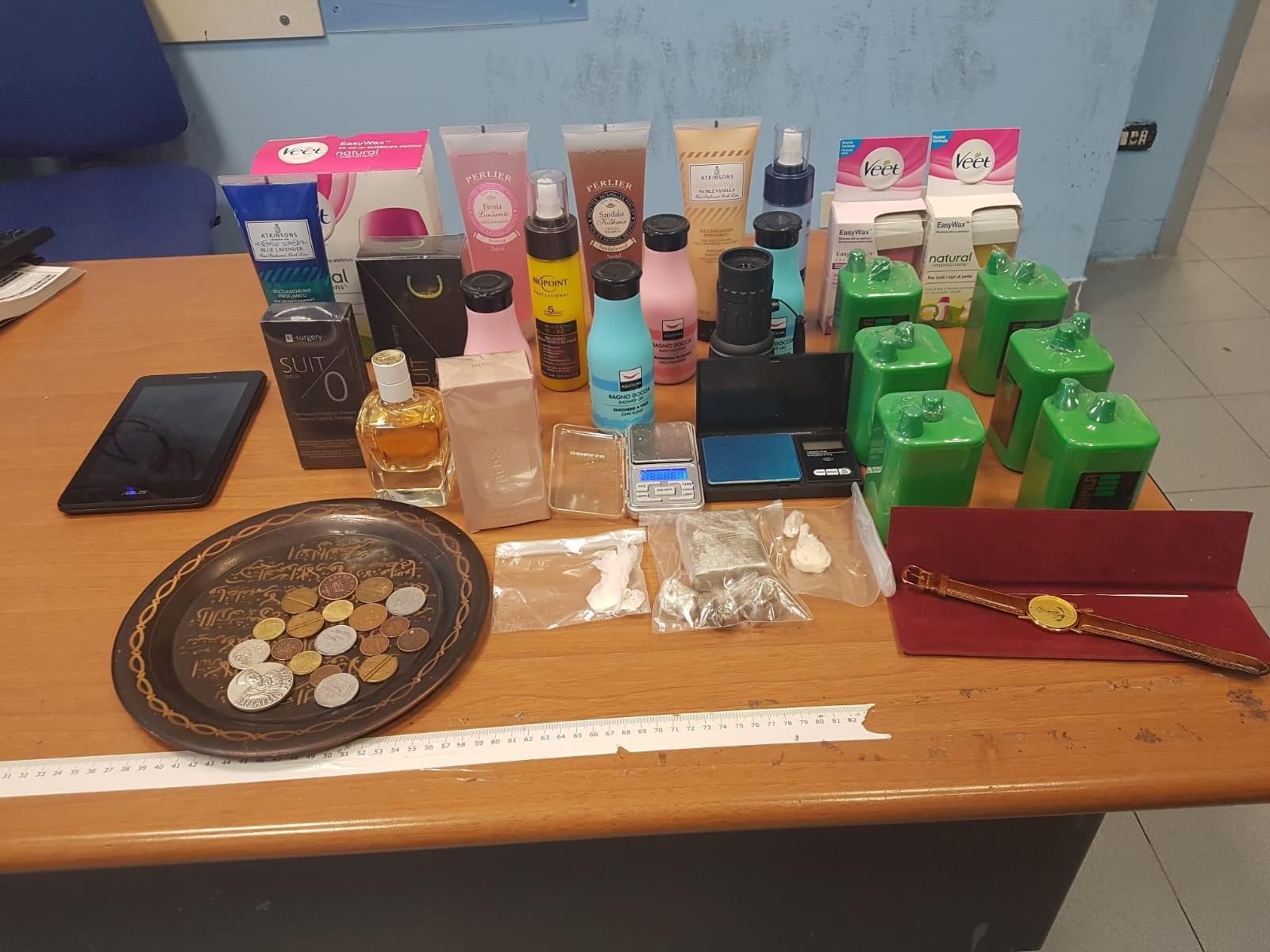 Il sequestro complessivo della polizia