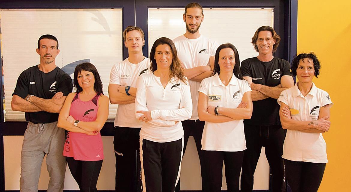 Lo staff della palestra Futura