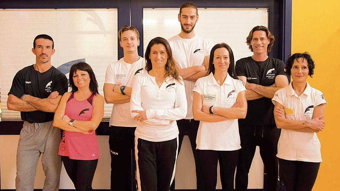 Lo staff della palestra Futura