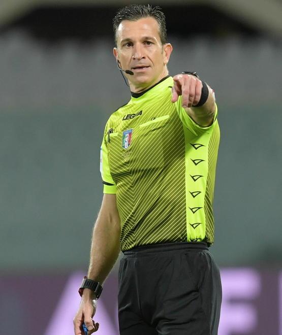 Il derby Milan-Inter di oggi sotto la direzione arbitrale del volterrano Daniele Doveri