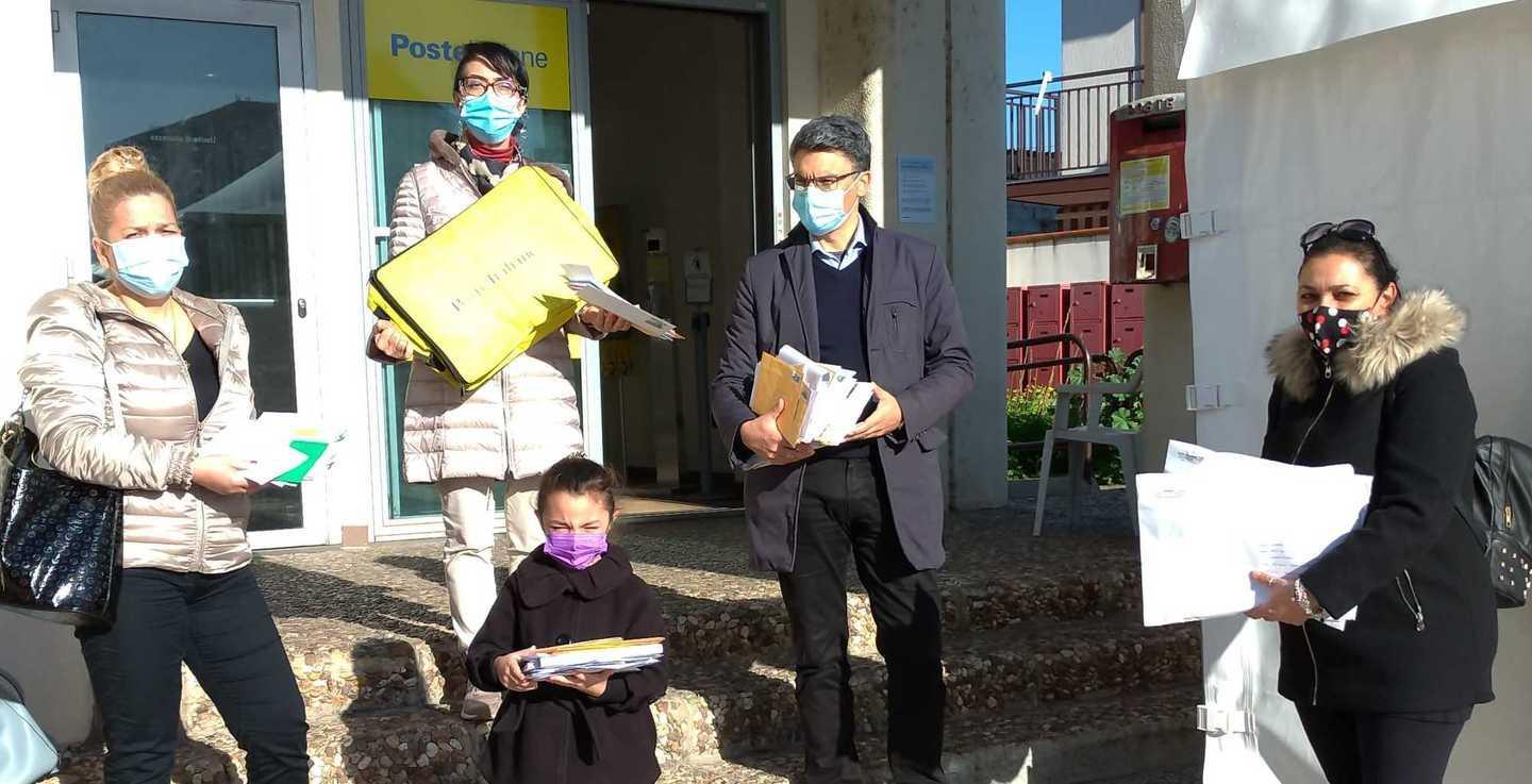 Una valanga di letterine per trattenere i Giganti a Cabras