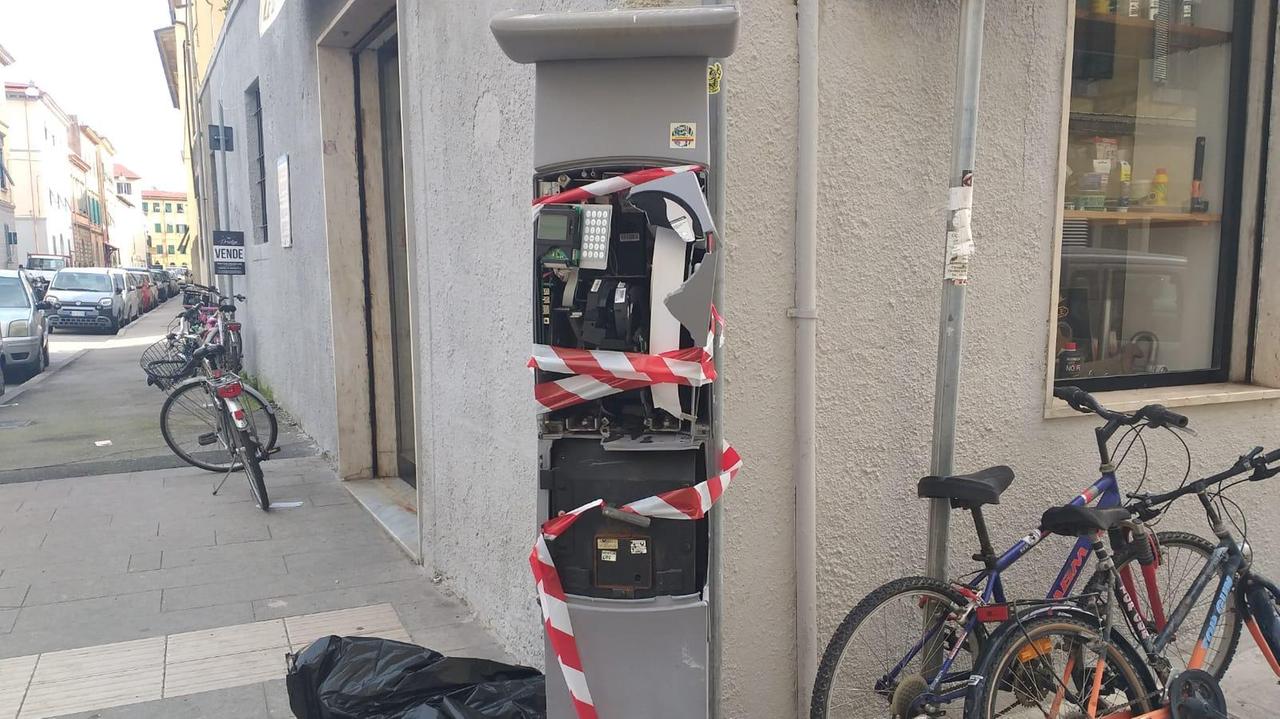 Il parcometro esploso
