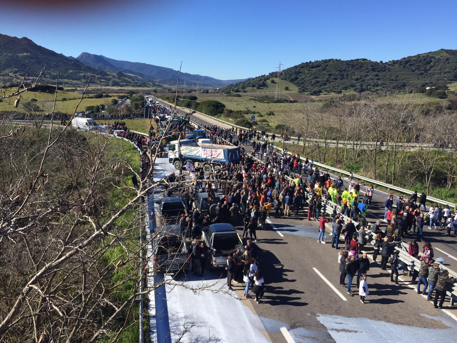 La manifestazione oggetto della udienza preliminare in cui i 4 pastori sono stati rinviati a giudizio
