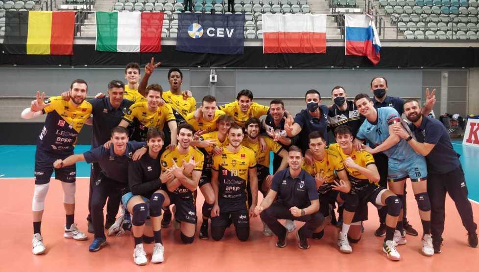 Leo Shoes all’arrembaggio della Sir Sicoma Monini nei quarti di Champions 
