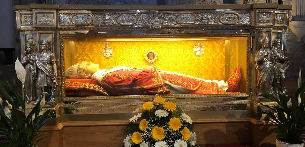 Il corpo reliquiario di Gregorio VII torna a Salerno
