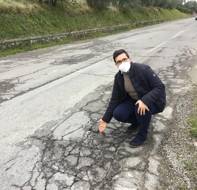 Gandola: «Crepe nell’asfalto, Sp4 Volterrana in sofferenza»