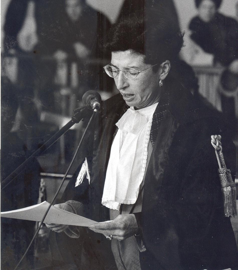 Addio alla storica pretora con la Sardegna nell’anima 