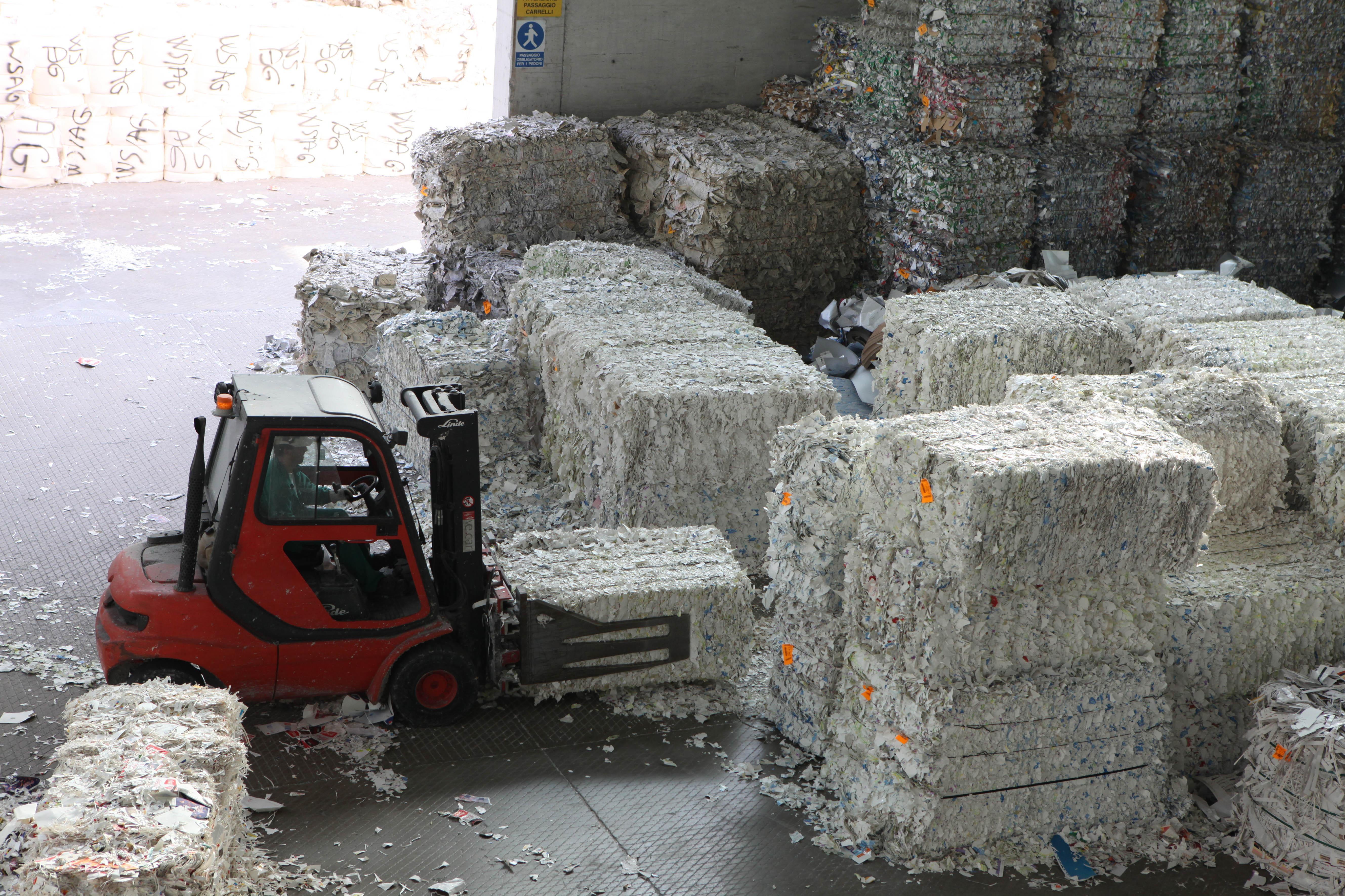 Il pulper, scarto della lavorazione della carta