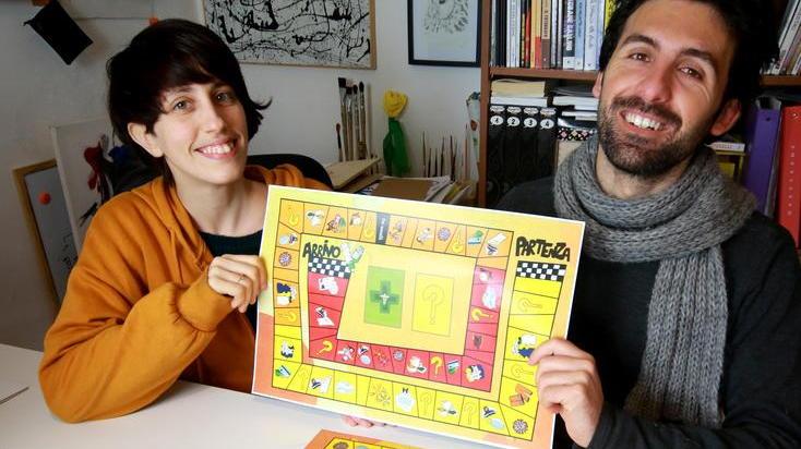 Nasce “Giocovid” il gioco da tavolo ispirato al virus: il traguardo vaccino si taglia giocando con dadi e pedine