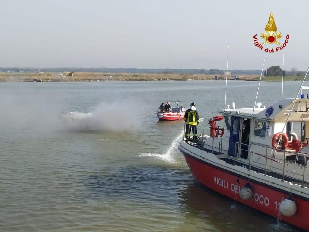 Il soccorso dei vigili del fuoco