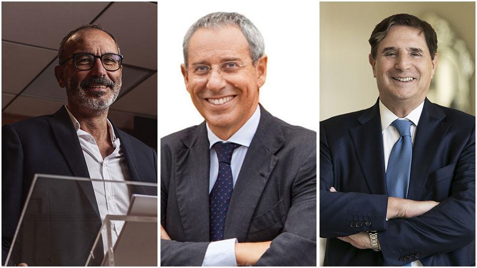 Massimo Favilli (Unicoop Tirreno), Sami Kahale (Esselunga) e Ugo Baldi (Conad)