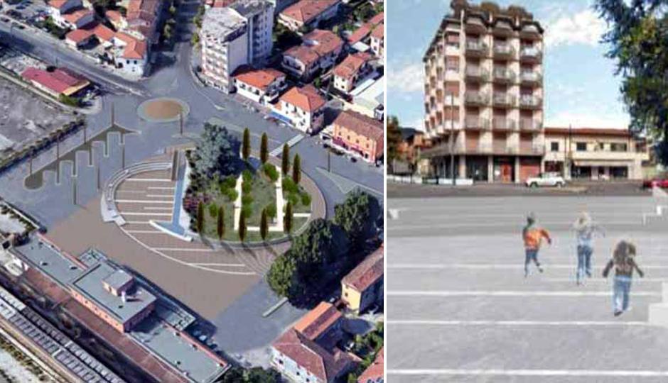 Lavori in piazza IV Novembre, la città si spacca in favorevoli e contrari 