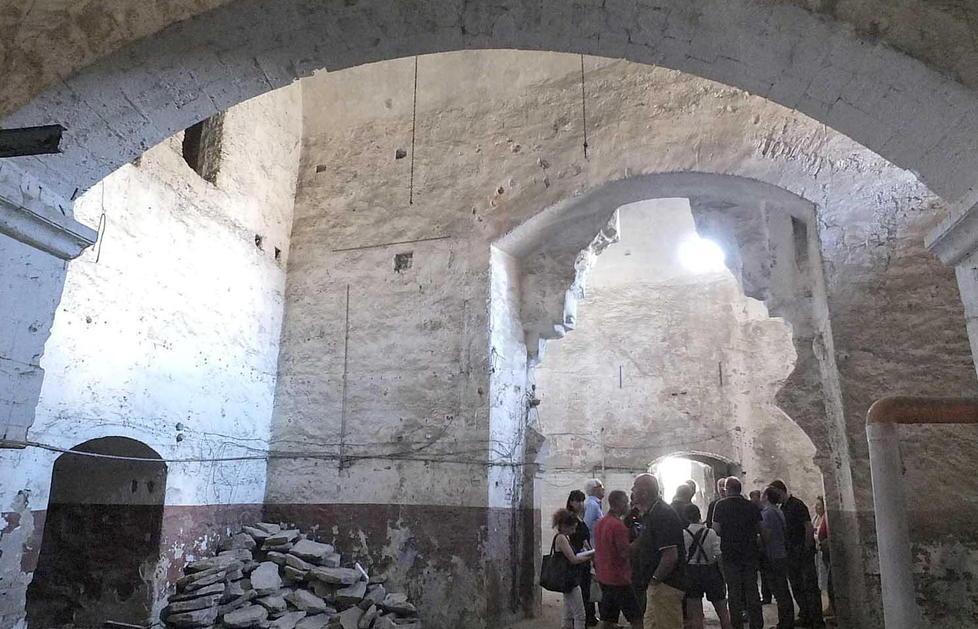 L’interno del Bastione del Parlascio