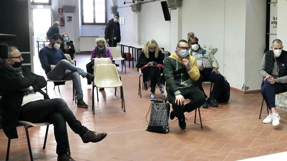 Un momento dell'incontro