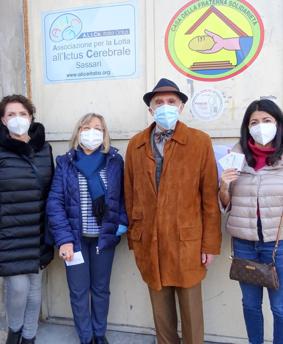 Il Rotary compie 116 anni e offre 500 pizze ai poveri