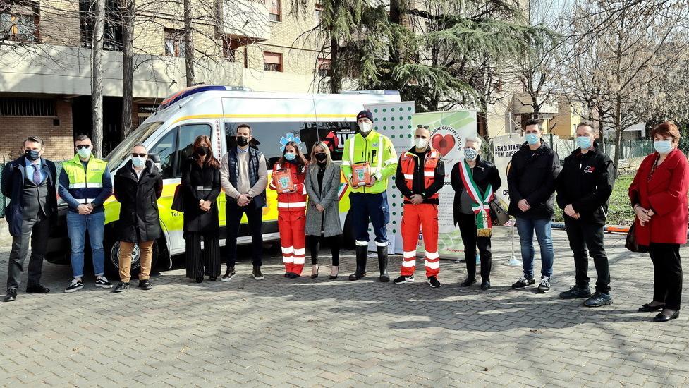Modena. «Grazie ai due defibrillatori Beppe aiuterà ancora gli altri»