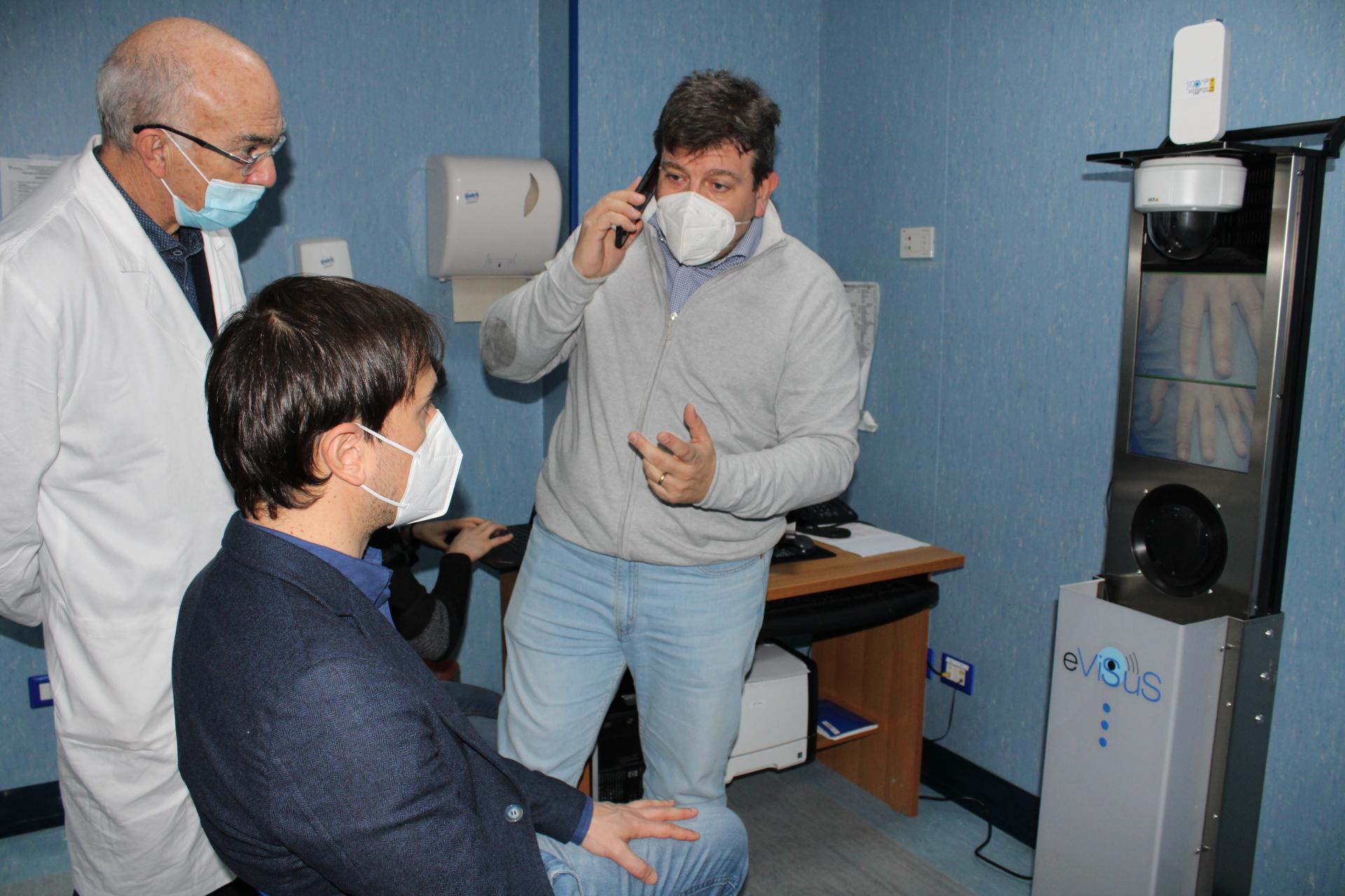 Il sistema di Telemedicina inaugurato al pronto soccorso del Paolo Merlo