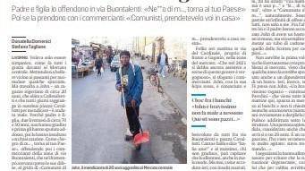 Razzismo al mercato Tutti i commercianti col mendicante offeso «Siamo sotto choc»