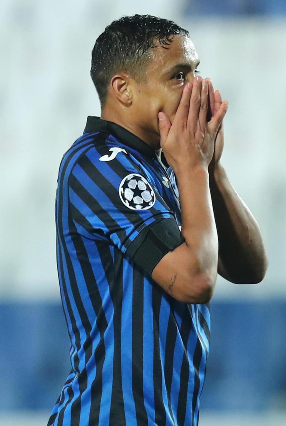 L’Atalanta, in 10 per 70’, si arrende nel finale al Real Madrid 