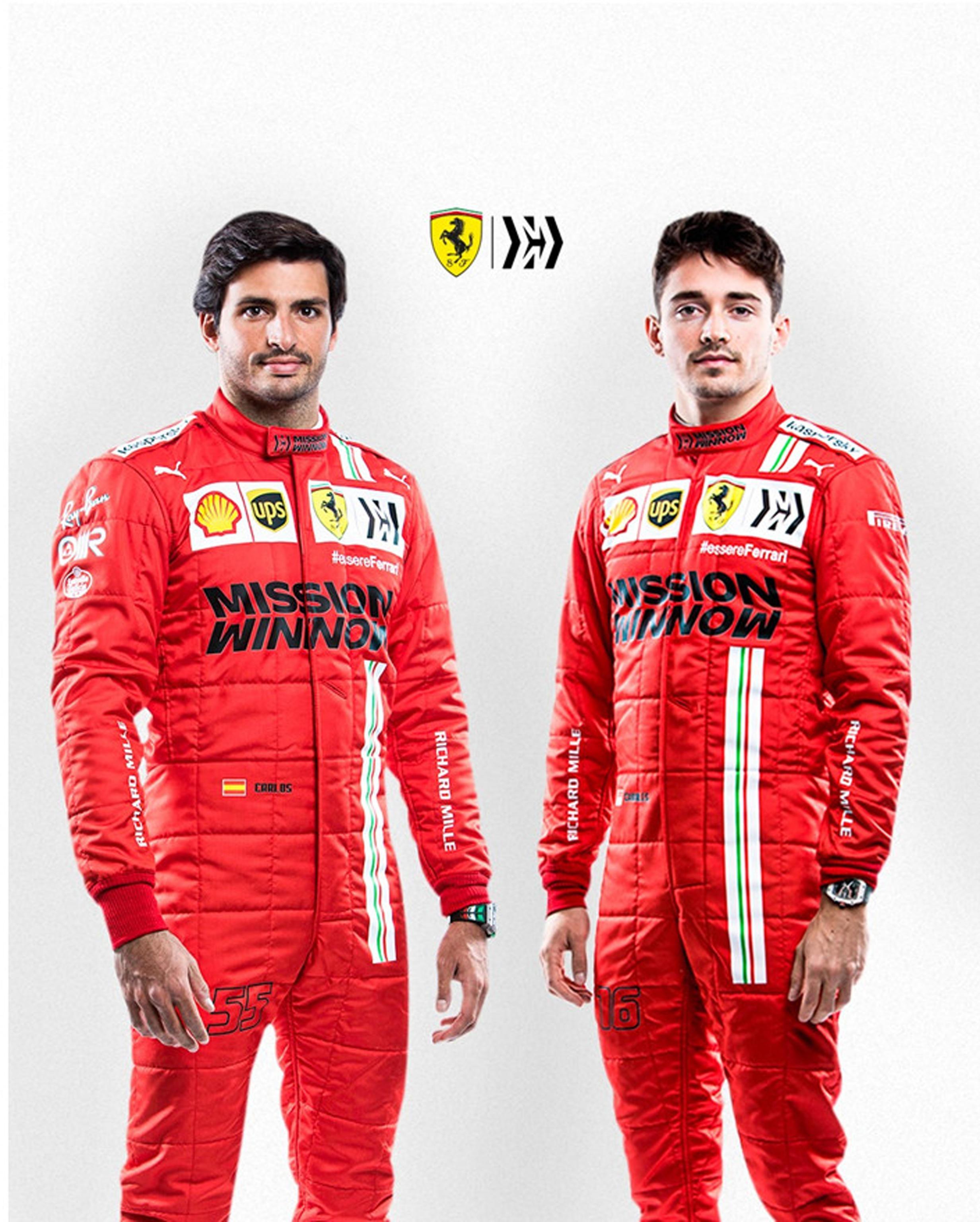 Maranello, la Ferrari presenta il Team. Patto tra Sainz e Leclerc per ...