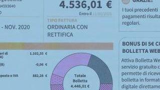 Cambia il contatore e arriva bolletta da 4.500 euro