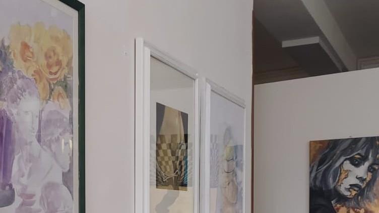 Ancora oggi e domani la mostra collettiva in via Bramante