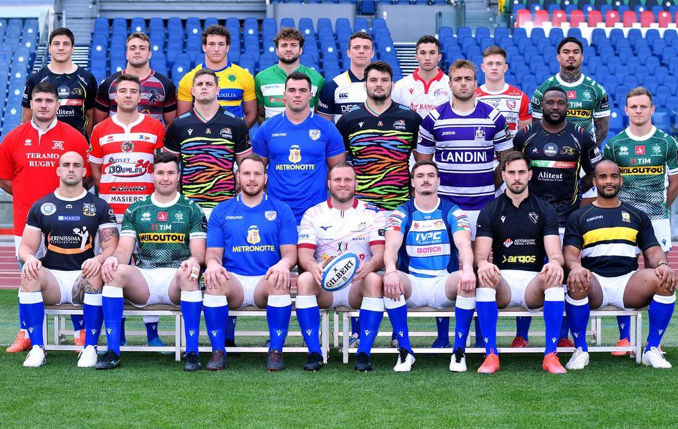 Capitan Bigi in Nazionale con la maglia del Valorugby