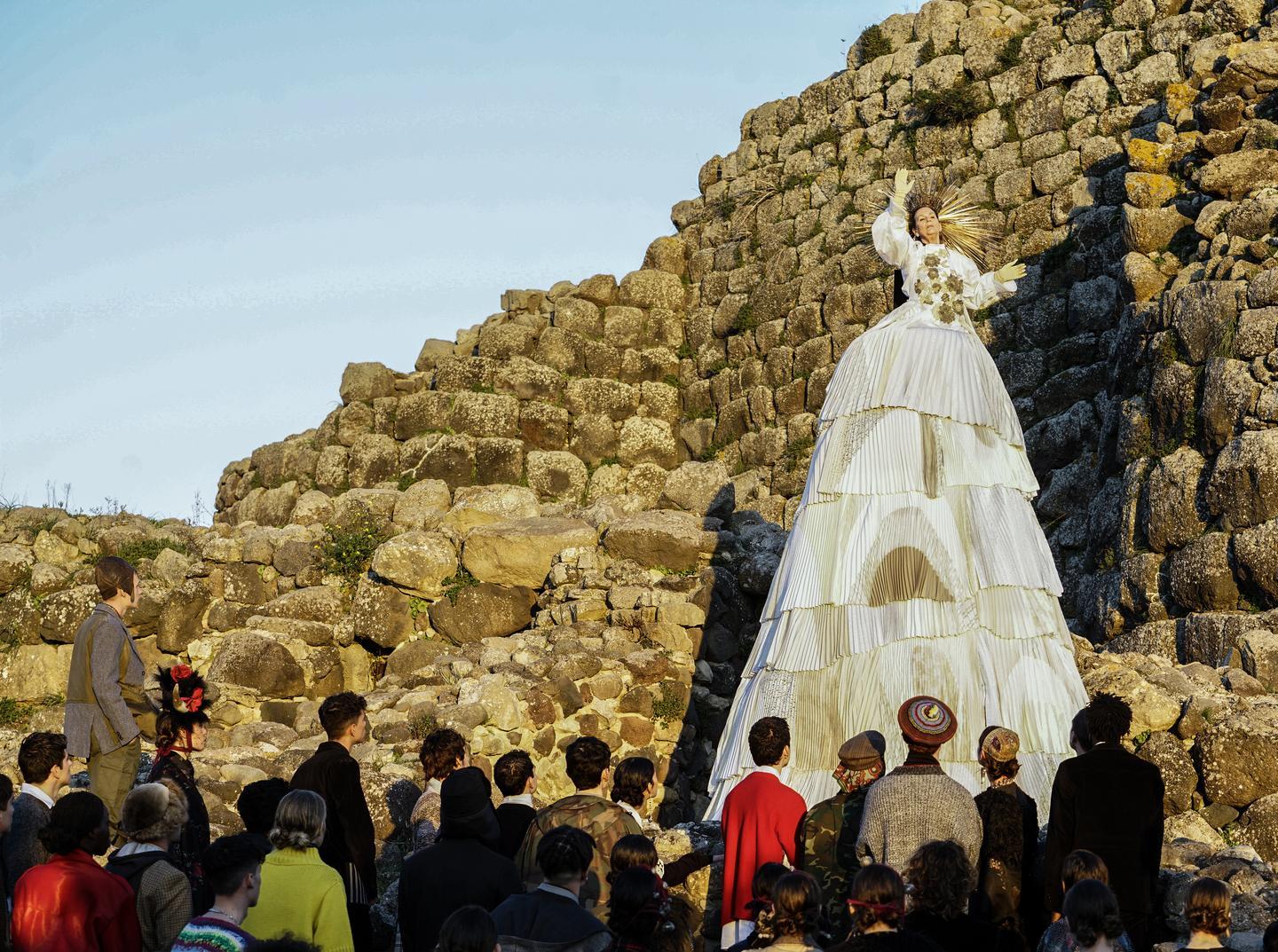 Marras nuragico alla Milano Fashion Week 
