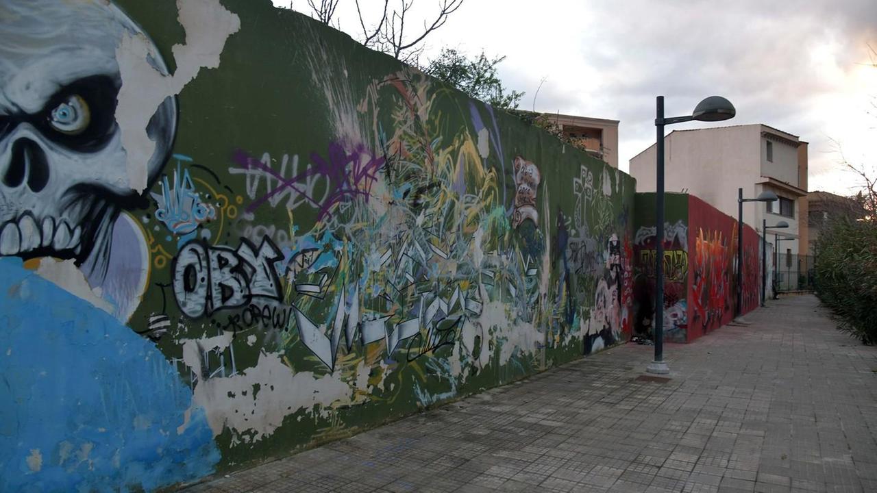 Degrado nel percorso pedonale