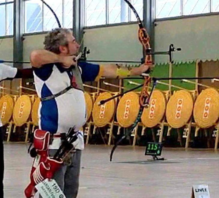 Federico Gargari centra il bersagio il fivizzanese argento nell’arco olimpico