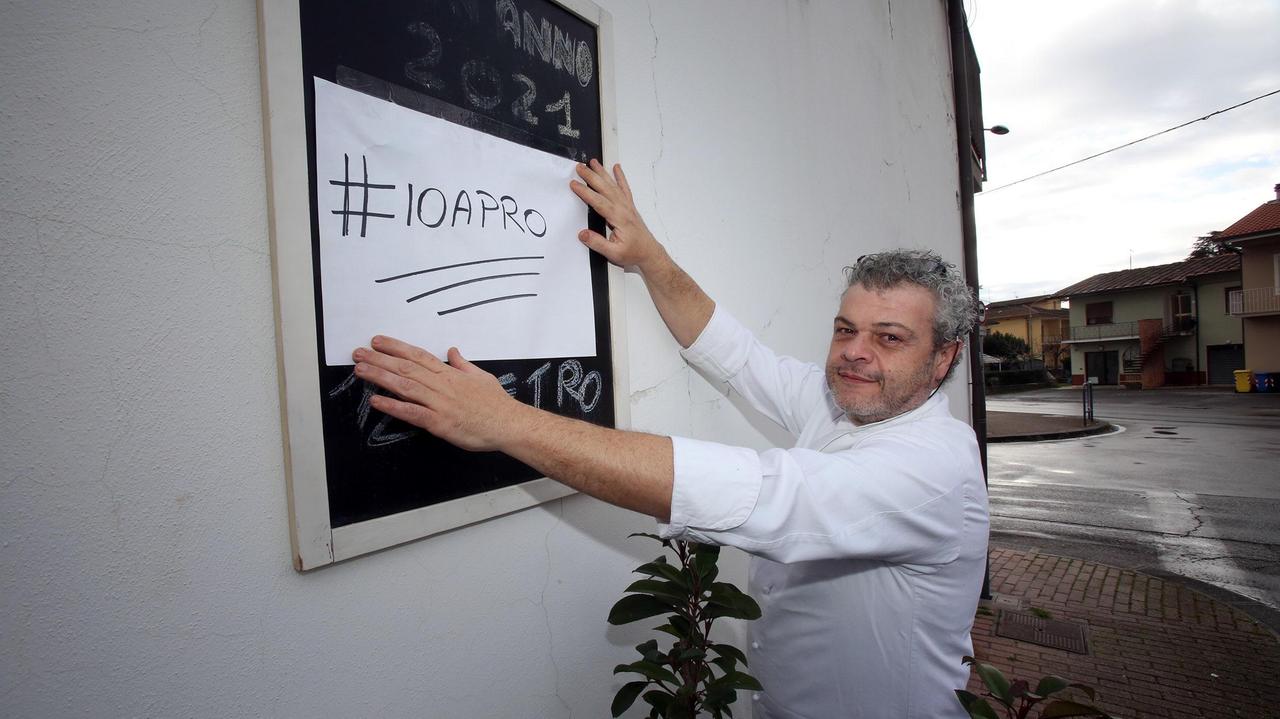 Il ristoratore Enrico Nistri