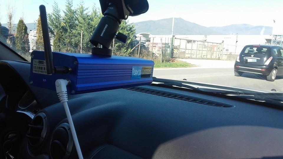 Il controllo col targa system della polizia municipale di Montemurlo