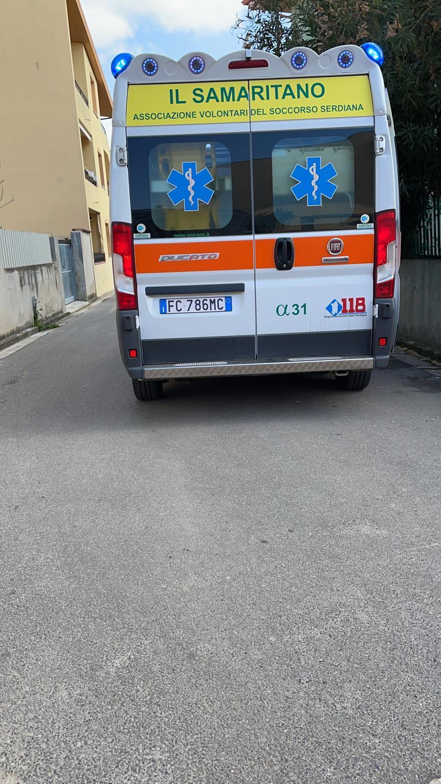 Dolianova, fiammata dalla stufetta: donna ustionata finisce all'ospedale