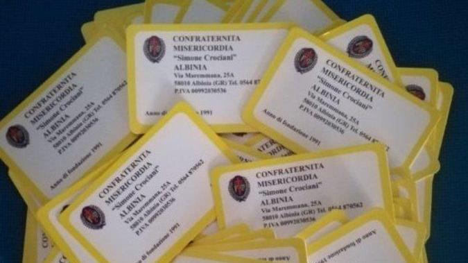 Misericordia, sarà gratuito il rinnovo di 4mila tessere