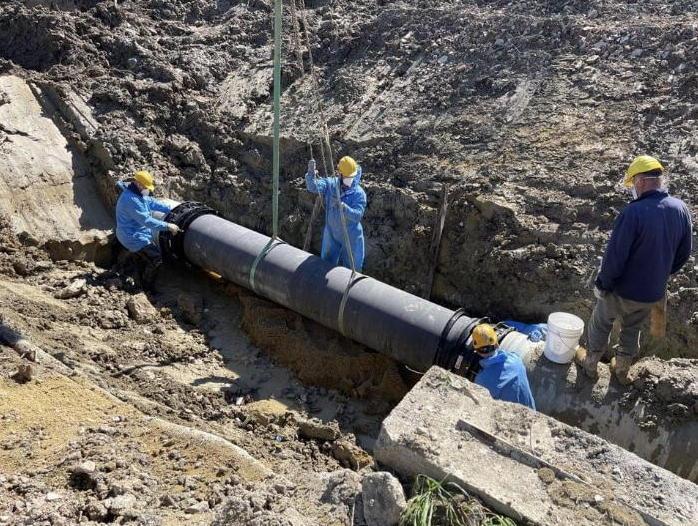 Maxi-guasto dell’acquedotto Ko un tubo in zona impervia 