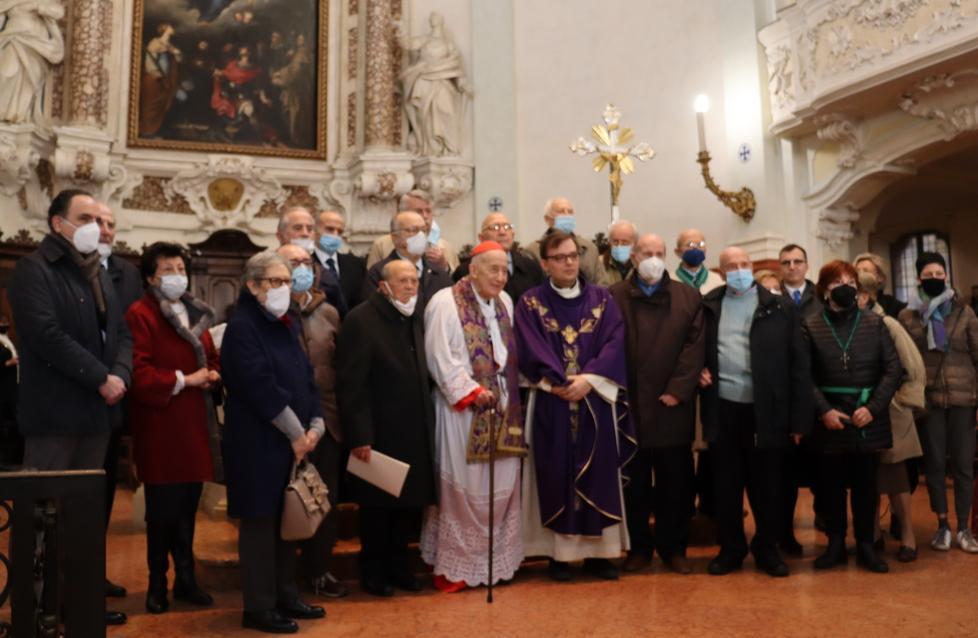 I novant’anni di Ruini:«Bello essere qui a casa» 