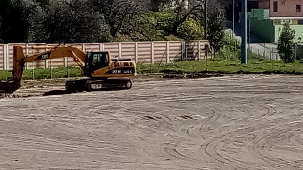 Partiti i lavori al campo sportivo di Caramarzos