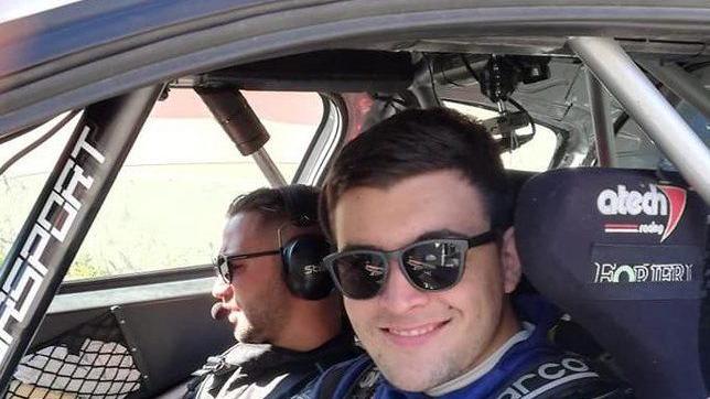 Il pilota pistoiese Thomas Paperini