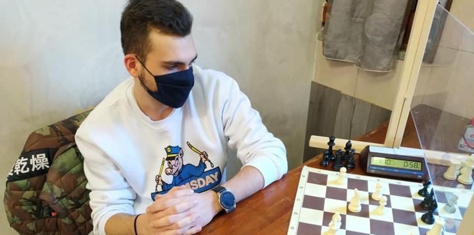 Daniele Angeli vincitore del torneo di scacchi Prato City 2021